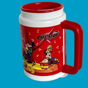 DISNEY All-Star Resorts Travel Mug Mickey Minnie Donald Goofy